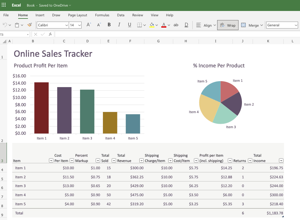 Cluttered Excel spreadsheets